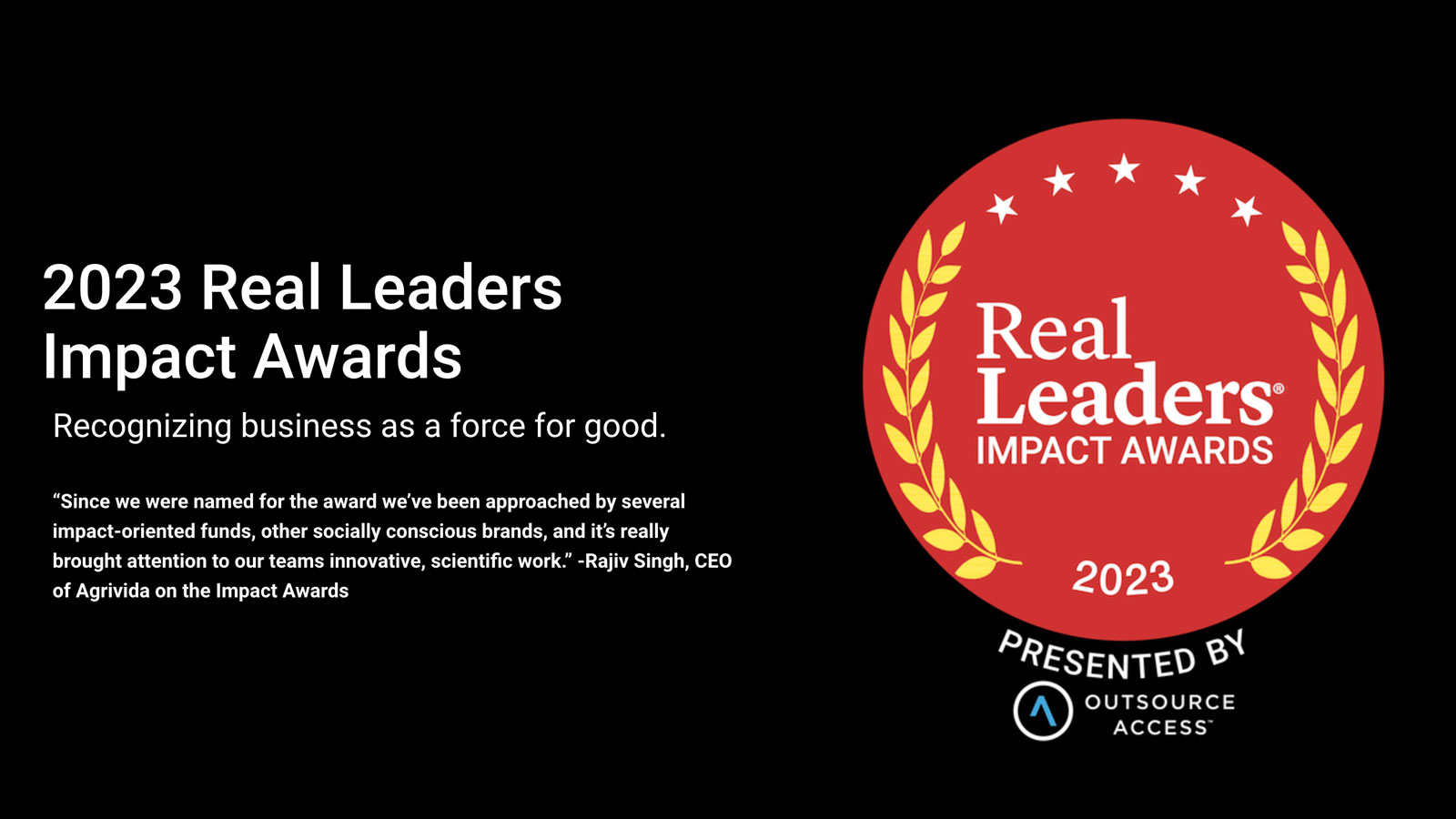 2023 Real Leaders Impact Awards Matterlab